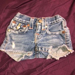True religion jean shorts